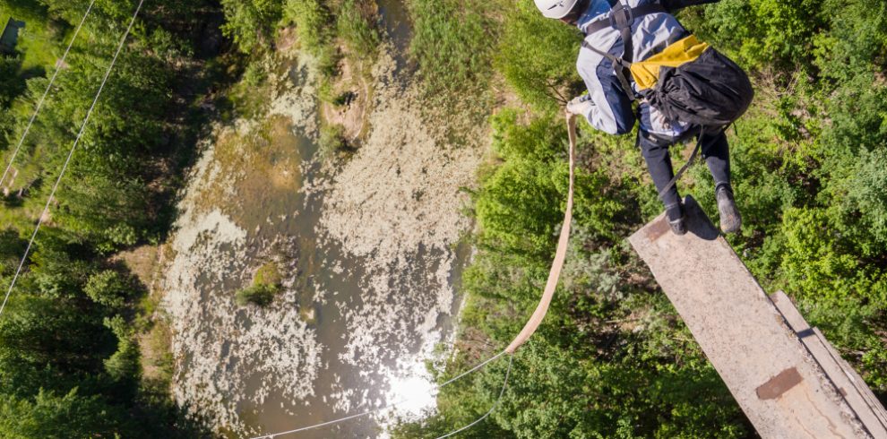 Nepal travel deals extreme sports ropejumping